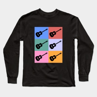 Guitar Vintage Long Sleeve T-Shirt